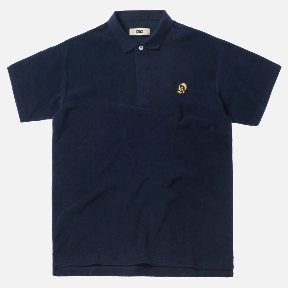 Men’s KITH Regal Terry Polo - Size Large - Good Condition